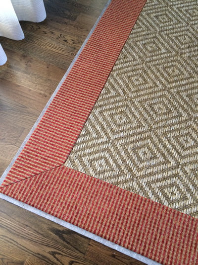 wide carpet rug binding service company Charlotte NC